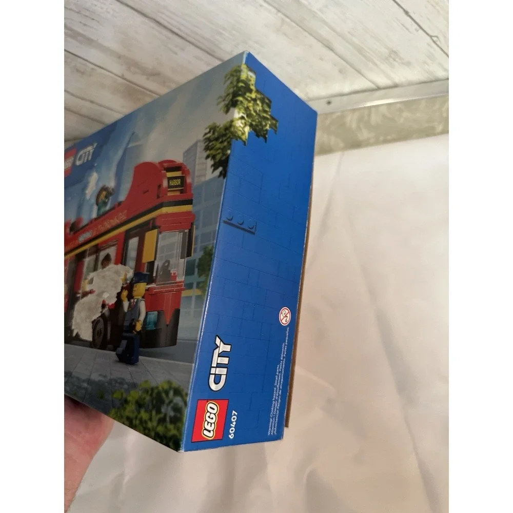 LEGO CITY - 60407 - Double-Decker Sightseeing Bus -Med Damaged Box